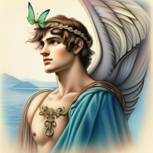 Exploring homosexuality and the culture of gay massage in Ancient Greece: A Greek man representing Eros.