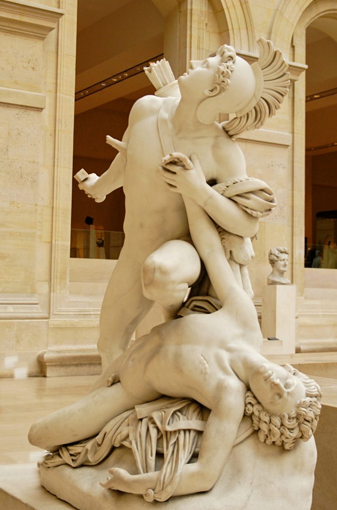 The Not-So Taboo Culture of Gay Relationships and Male Erotic Massage in Ancient Rome. Statue of two men from Ancient Rome.