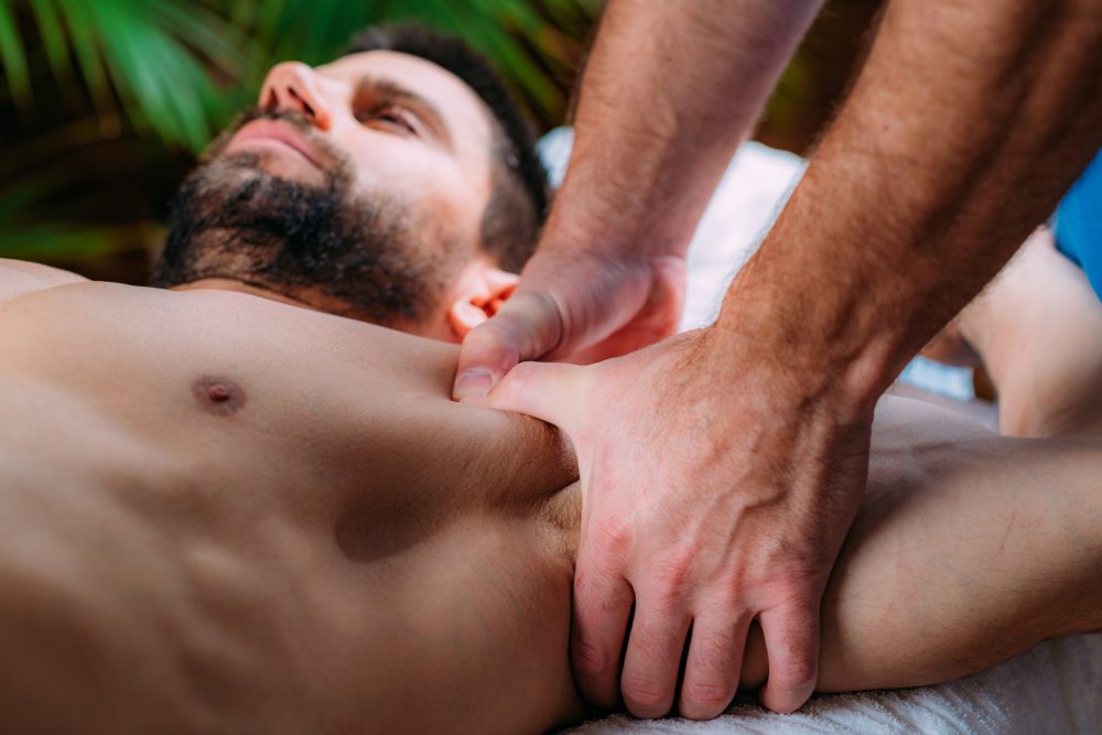 BodGround male massage session